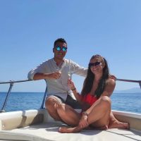 Rent a Boat Rivera Milan i Jelena na camcu